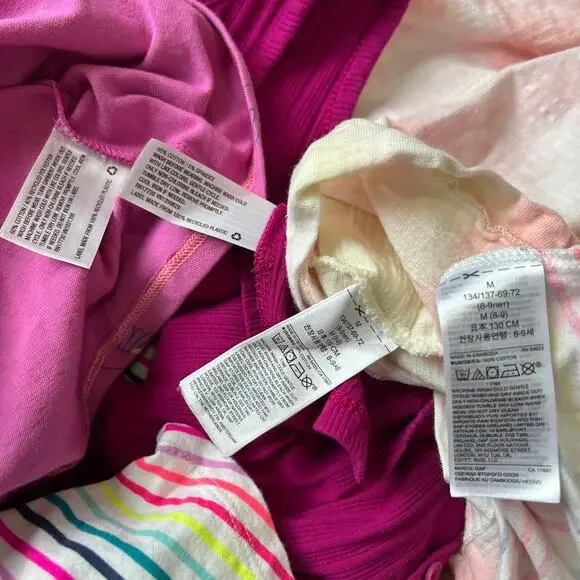 Lot 5 Dresses Girl's Sz M 7/8 Cat & Jack Art Class Gap Wonder Nation School Play - Picture 5 of 5